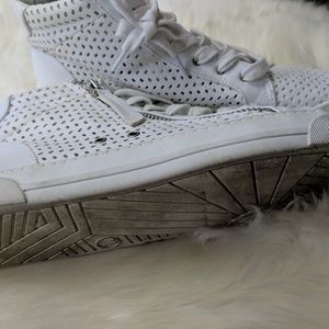 High top tennis shoes